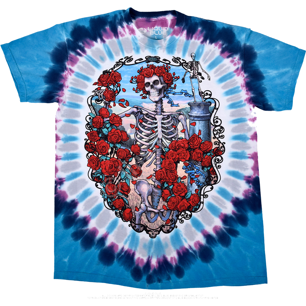 GRATEFUL DEAD 30th Anniversary Tie-Dye T-Shirt