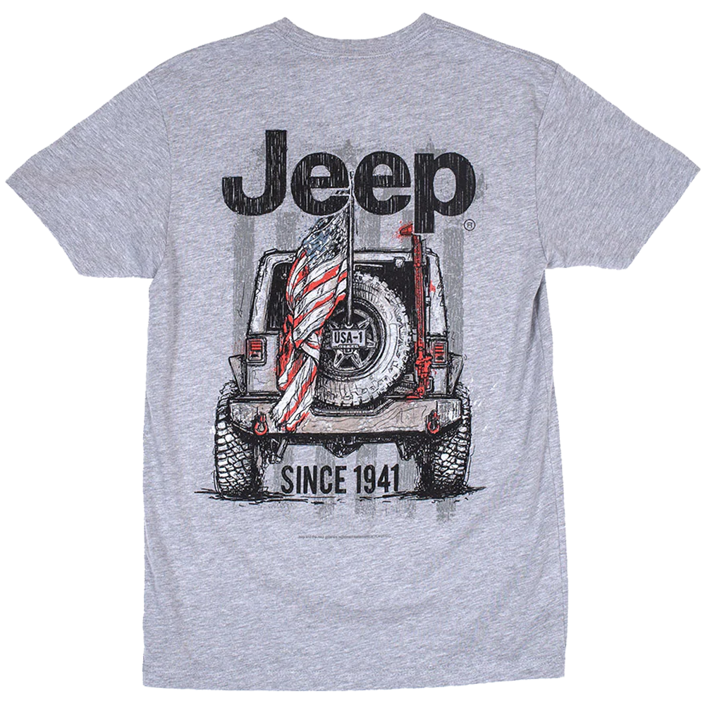 JEEP USA Flag t-shirt