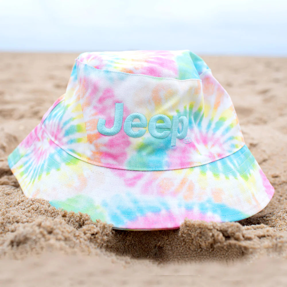 TIE DYE JEEP Bucket hat