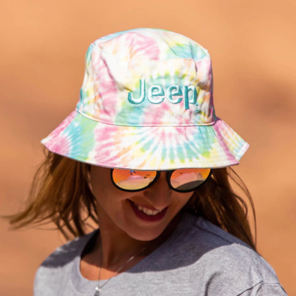 TIE DYE JEEP Bucket hat