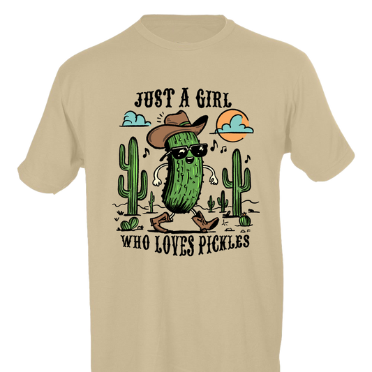 Just a girl who loves pickles T-Shirt