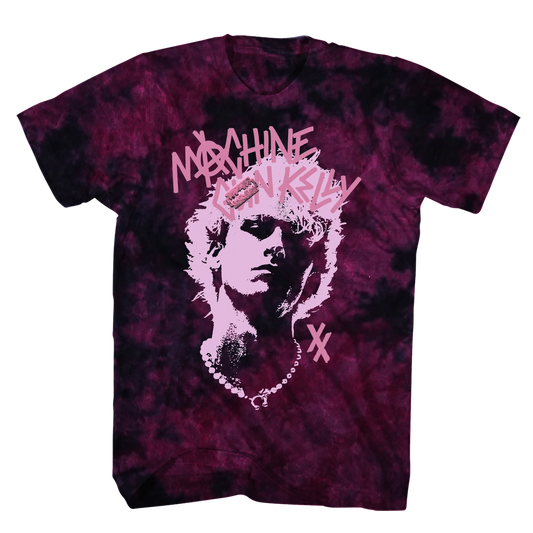 Machine Gun Kelly Photo Crystal Wash T-Shirt