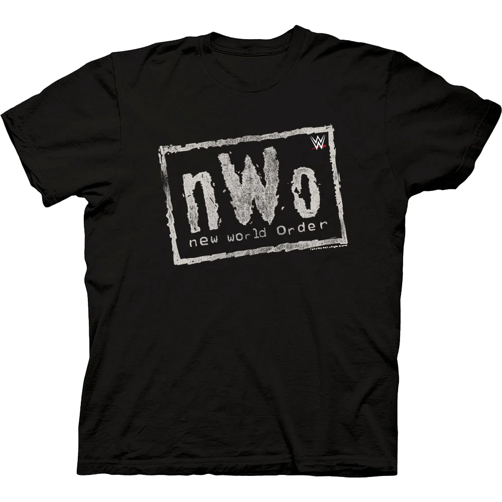 WWE NWO Logo Distressed T-Shirt