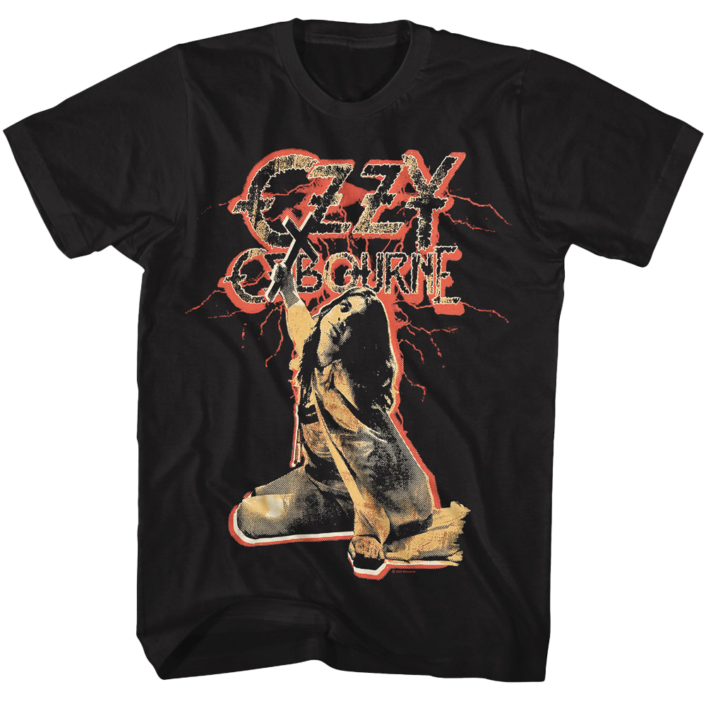 OZZY OSBOURNE Vintage Blizzard Of Ozz 1980 Album Cover T-Shirt