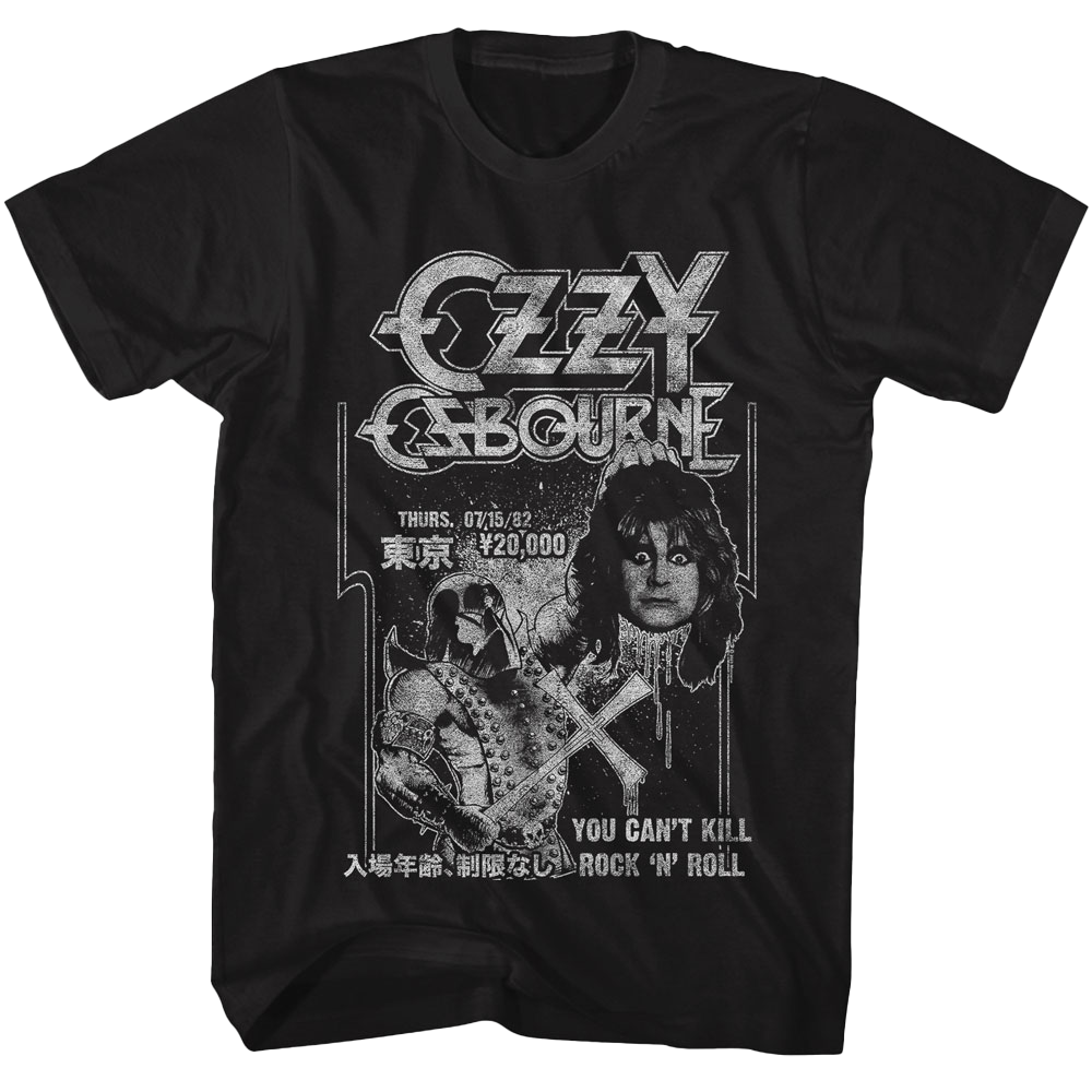 OZZY OSBOURNE Vintage Executioner Tour 1982 T-Shirt OZZY OSBOURNE Vintage Executioner Tour 1982 T-Shirt