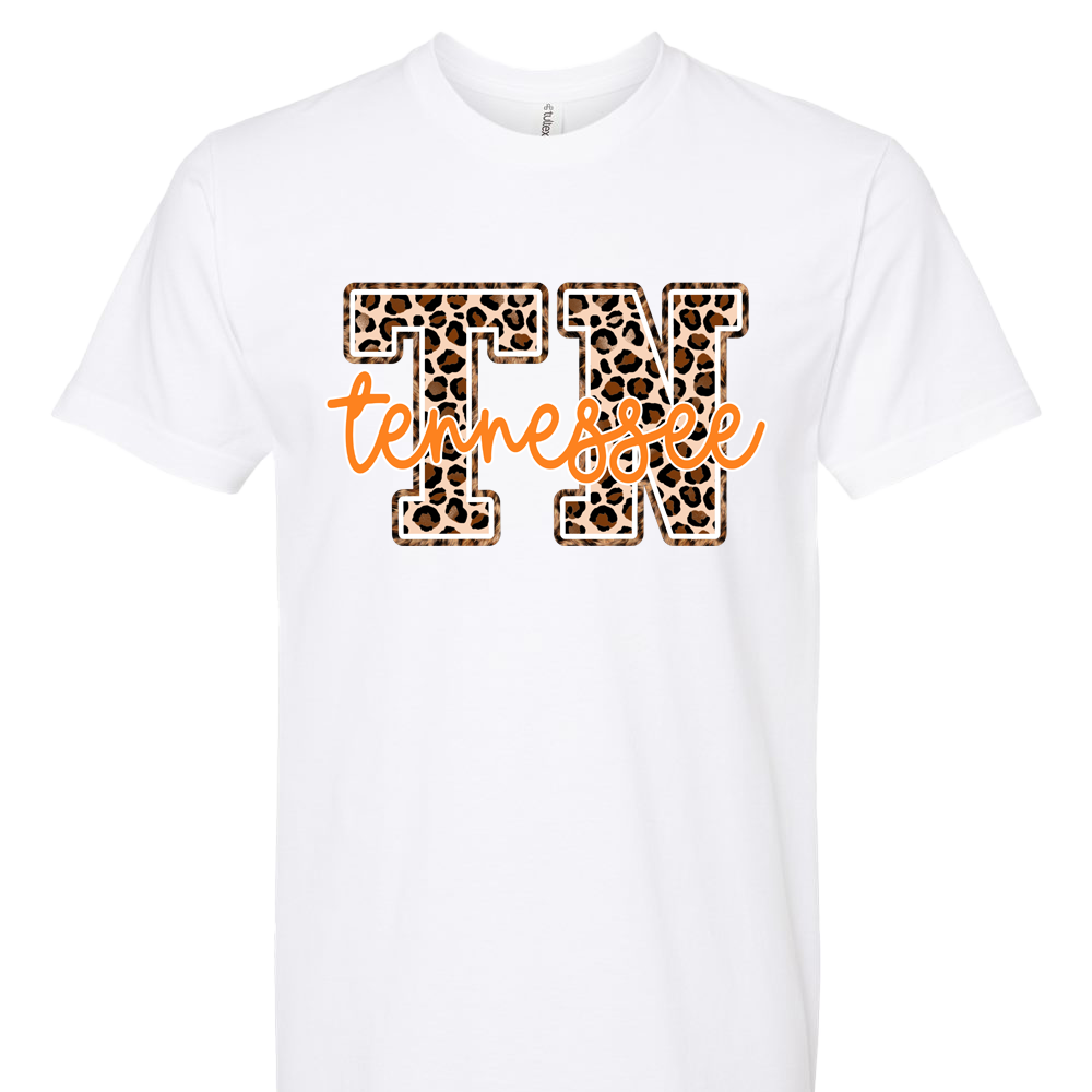 TN Tennessee Leopard T-Shirt