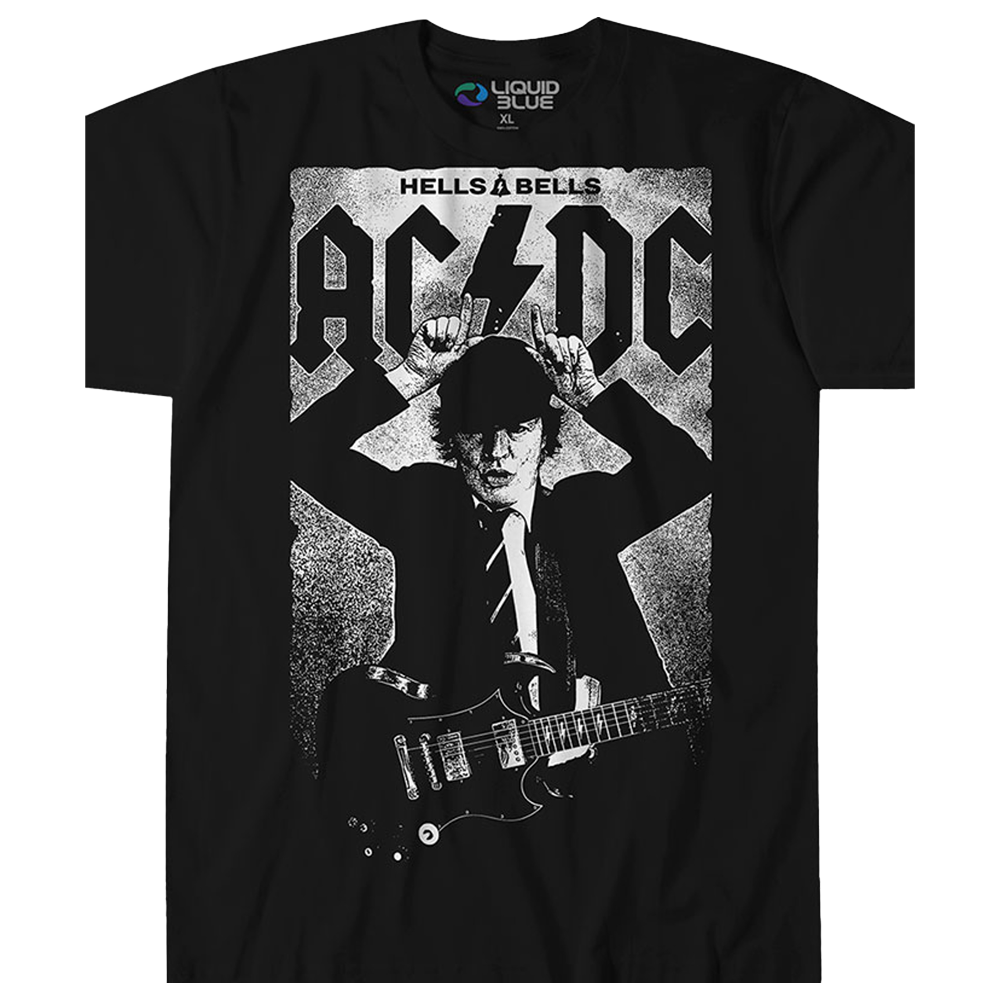 AC/DC Angus Poster T-Shirt