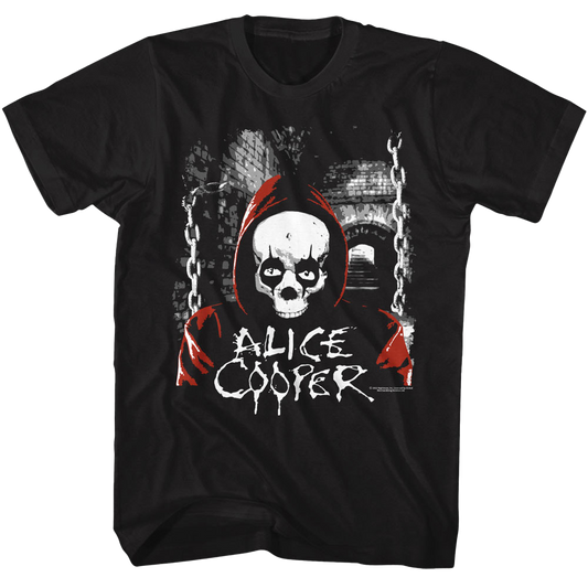 ALICE COOPER Hooded Scull T-Shirt