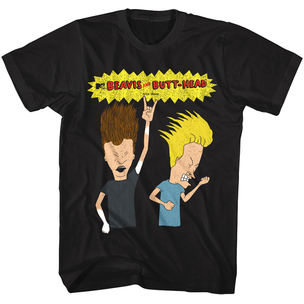 Beavis and Butt-head Rocking Out T-Shirt