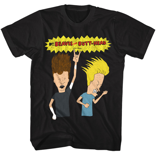 Beavis and Butt-head Rocking Out T-Shirt