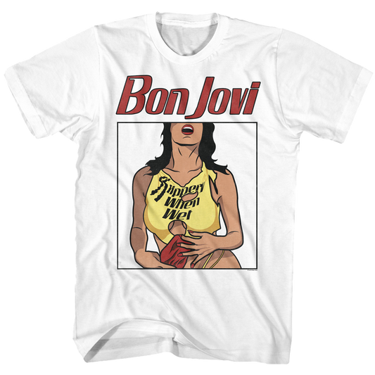 BON JOVI Slippery When Wet T-Shirt