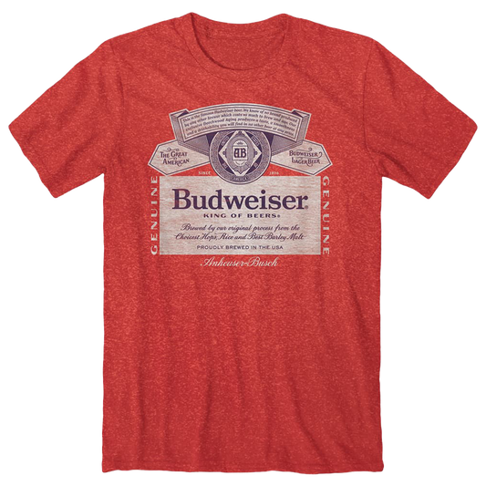 Budweiser Label T-Shirt