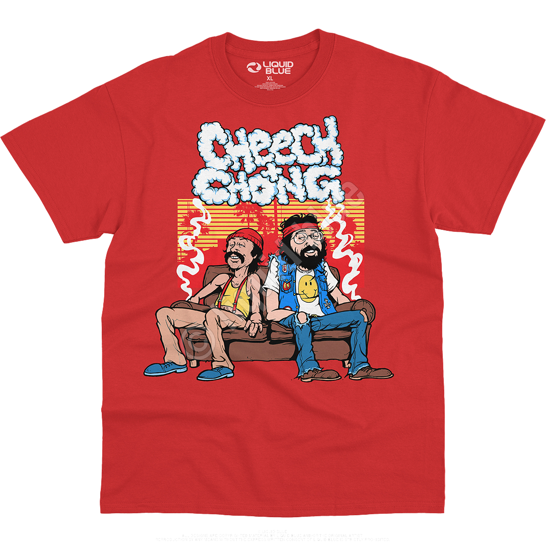 Cheech and Chong Couch Locked T-Shirt