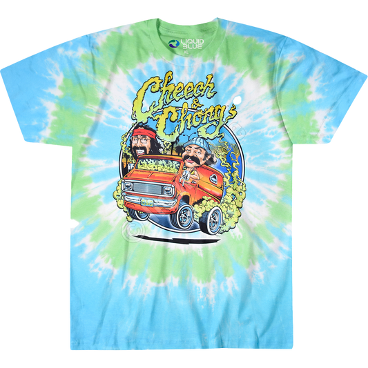 CHEECH AND CHONG Smokin' Ride Tie Dye t-shirt