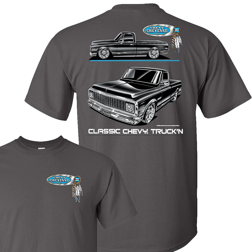 Chevy Cheyenne Blackline T-Shirt