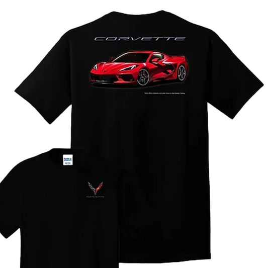 Corvette Torch Red C8 T-Shirt
