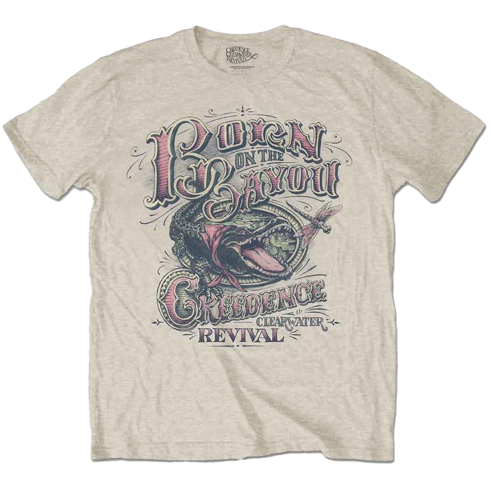 CREEDENCE CLEARWATER REVIVAL Born On The Bayou Vintage T-Shirt
