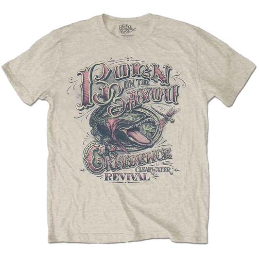 CREEDENCE CLEARWATER REVIVAL Born On The Bayou Vintage T-Shirt