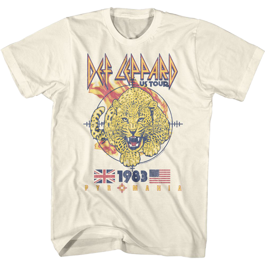 DEF LEPPARD 1983 Pyromania T-Shirt