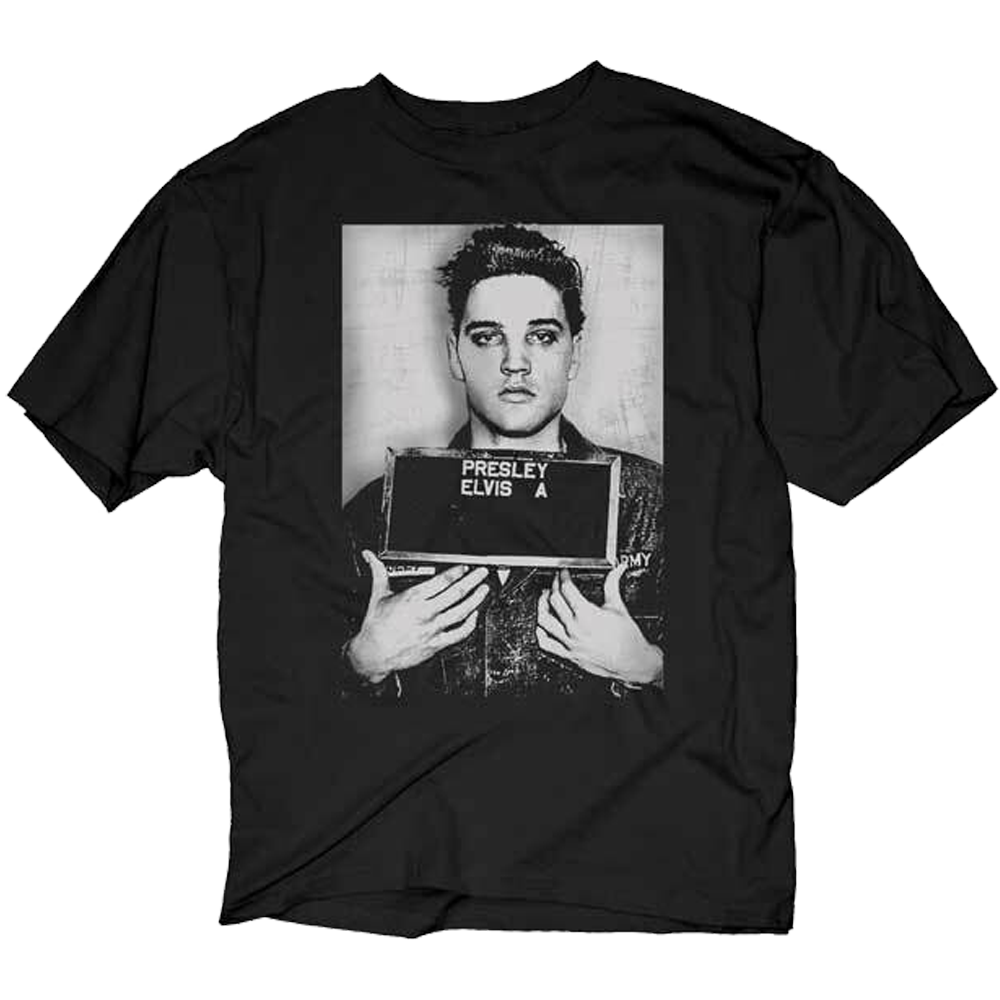 ELVIS PRESLEY US Army Draft Photo T-Shirt