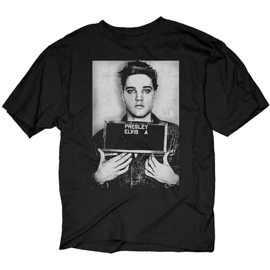 ELVIS PRESLEY US Army Draft Photo T-Shirt