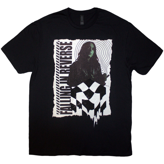 FALLING IN REVERSE 21 Chequered T-Shirt