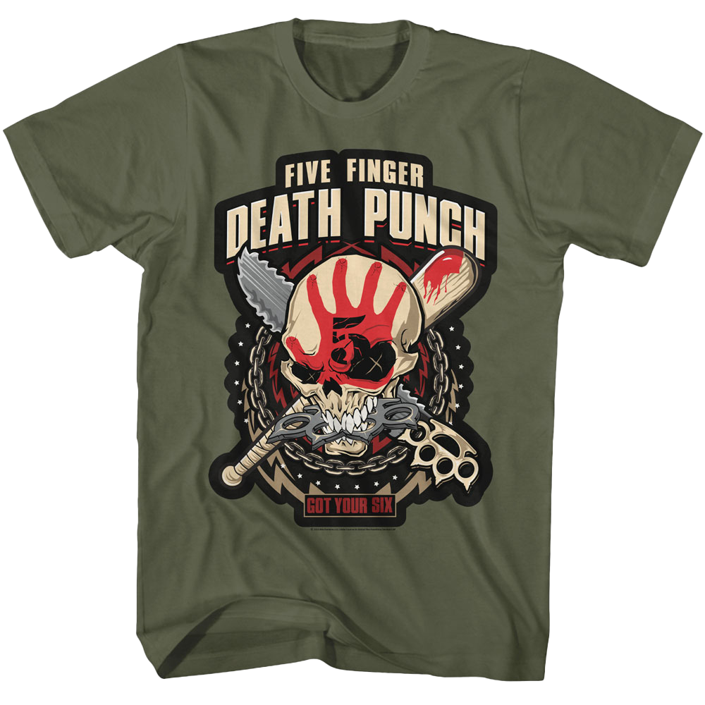 FIVE FINGER DEATH PUNCH Got Your Six T-Shirt