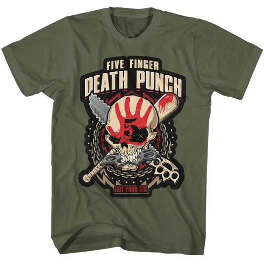 FIVE FINGER DEATH PUNCH Got Your Six T-Shirt
