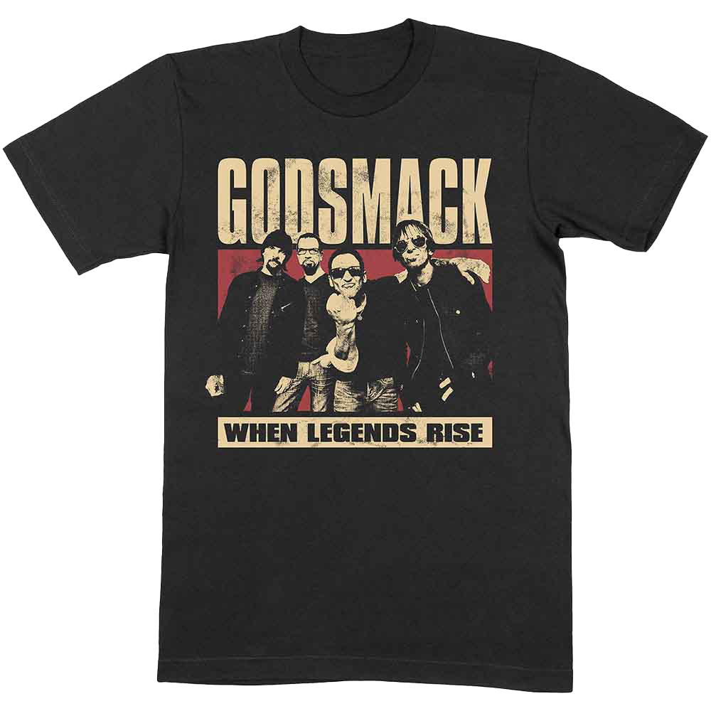 GODSMACK When Legends Rise Band Photo T-Shirt