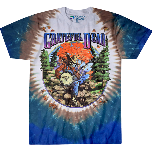 GRATEFUL DEAD Banjo Tie Dye T-Shirt