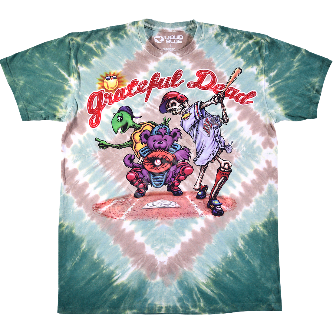 GRATEFUL DEAD Sprint Training Tie Dye T-Shirt
