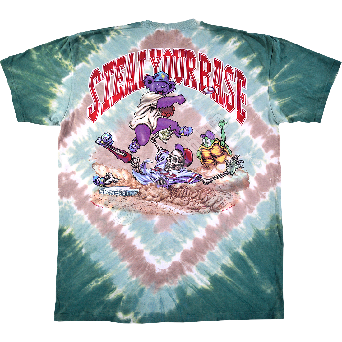 GRATEFUL DEAD Sprint Training Tie Dye T-Shirt
