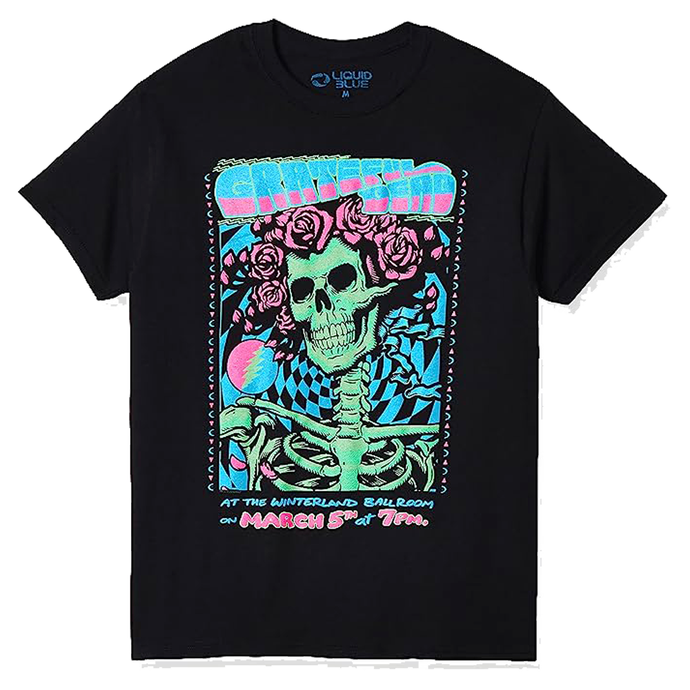 GRATEFUL DEAD Bertha Blacklight t-shirt
