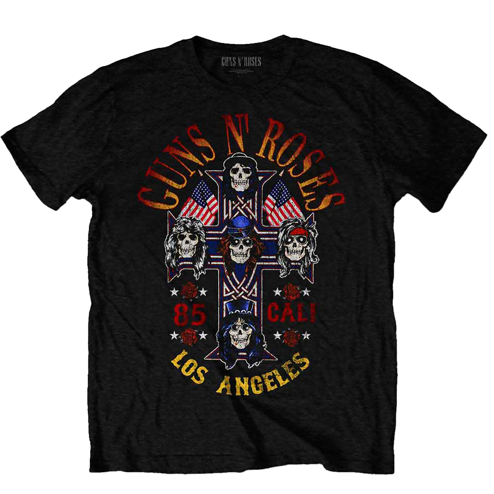 GUNS N' ROSES Cali' 1985 T-Shirt