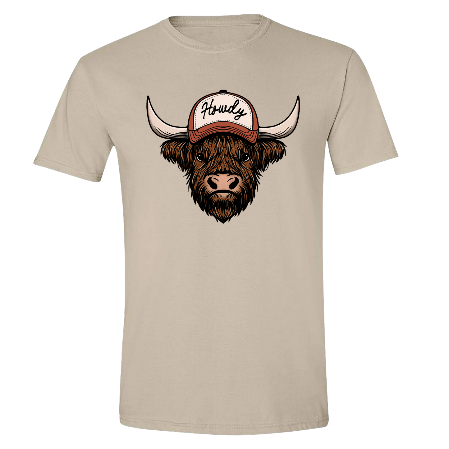 Howdy Highland Cow T-Shirt