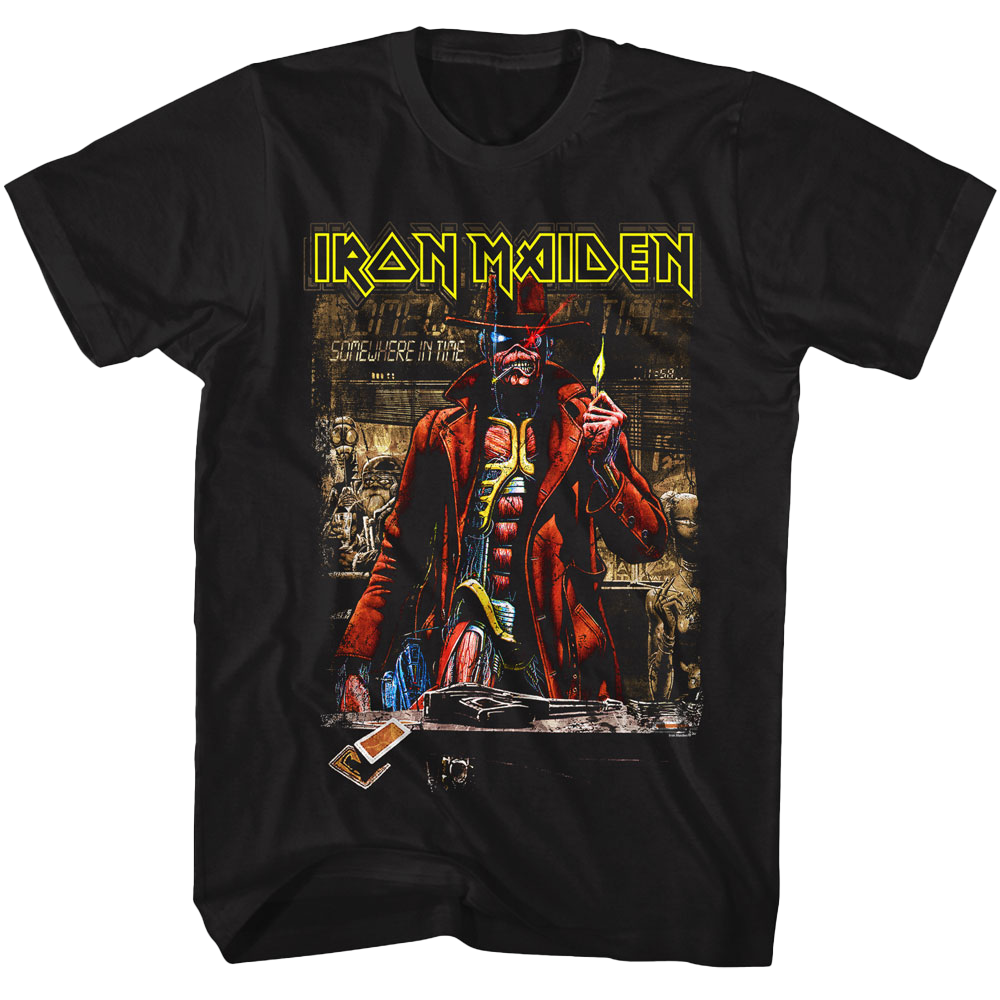 IRON MAIDEN Vintage Somewhere In Time T-Shirt