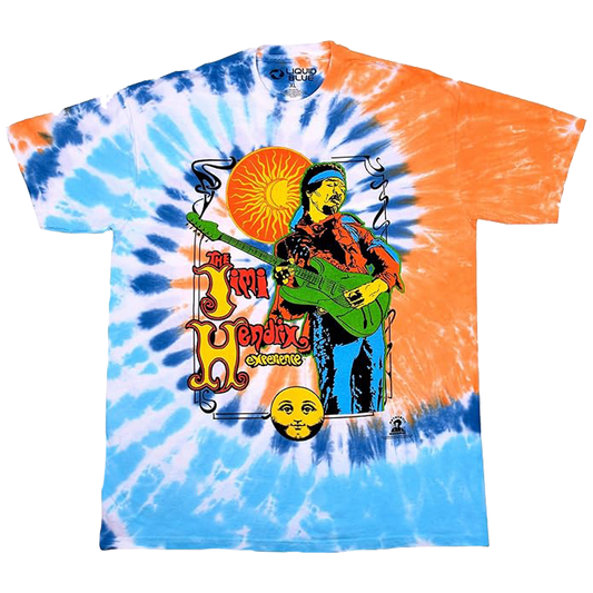 JIMI HENDRIX Sun Moon Experience Tye Dye T-shirt