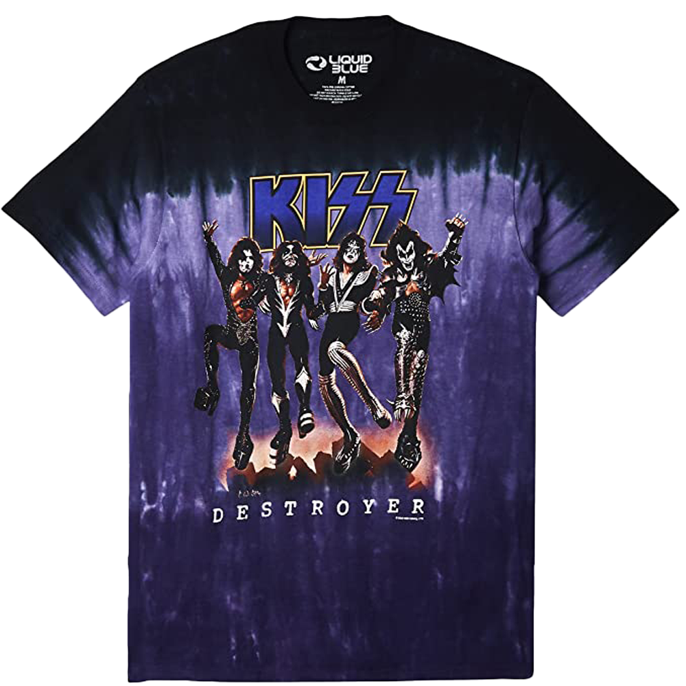 KISS Destroyer Tye Dye T-Shirt