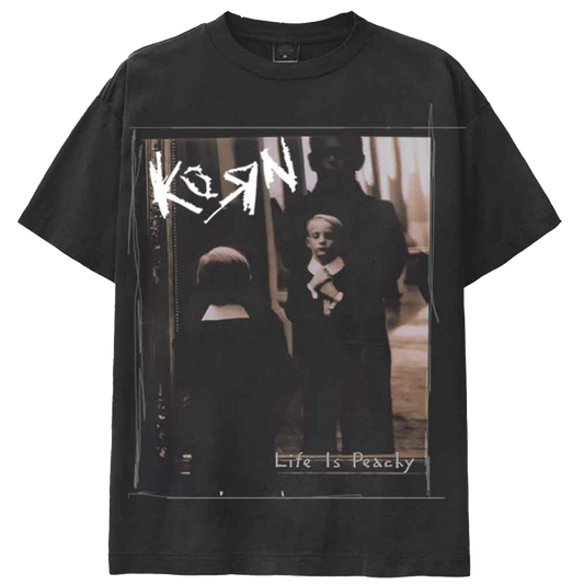 KORN Vintage 1996 Life is Peachy Album Cover T-Shirt