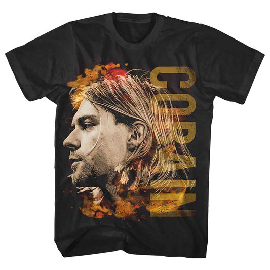 KURT COBAIN Nirvana Profile Photo T-Shirt