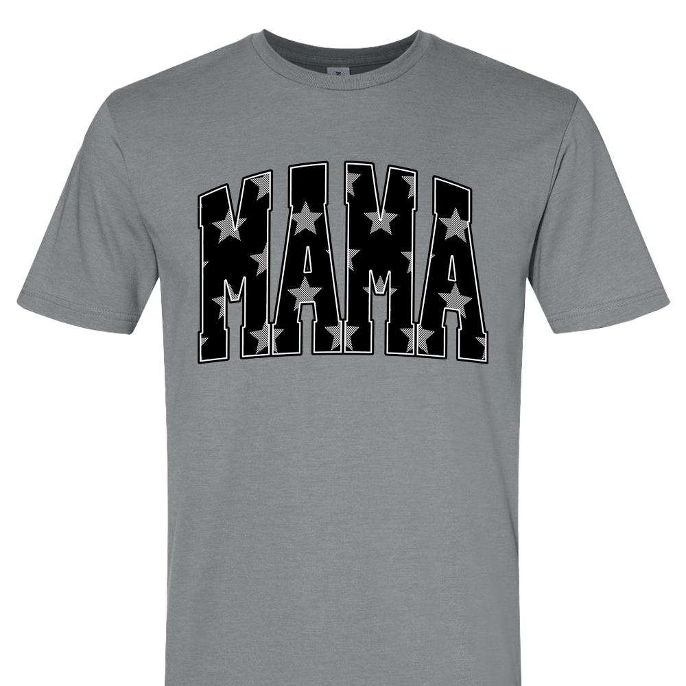 Mama Edgy Stars T-Shirt