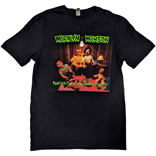 MARILYN MANSON American Family Double Sided T-Shirt