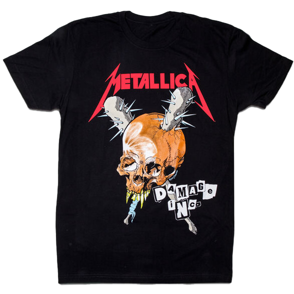 METALLICA Damaged INC. Tour T-Shirt