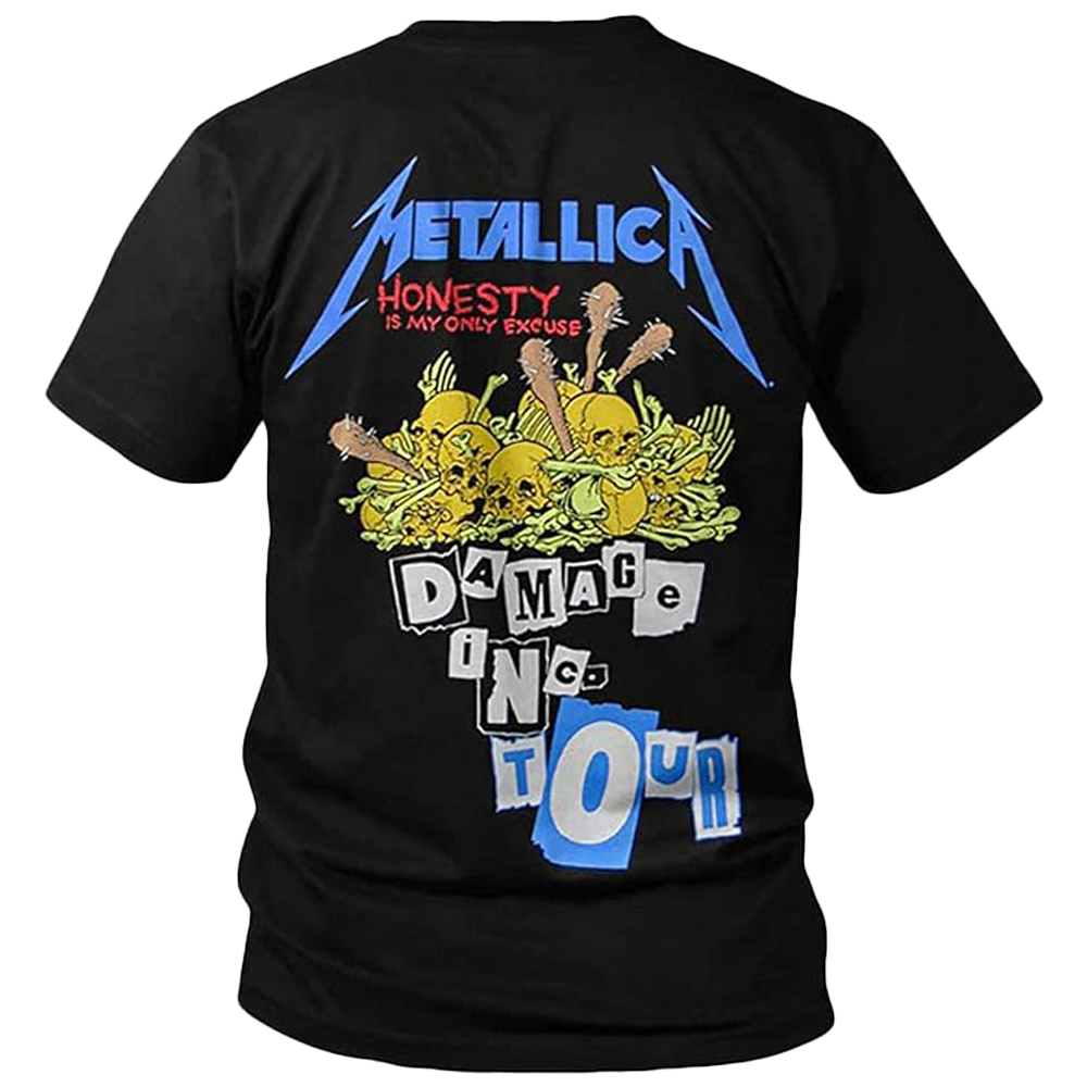 METALLICA Damaged INC. Tour T-Shirt
