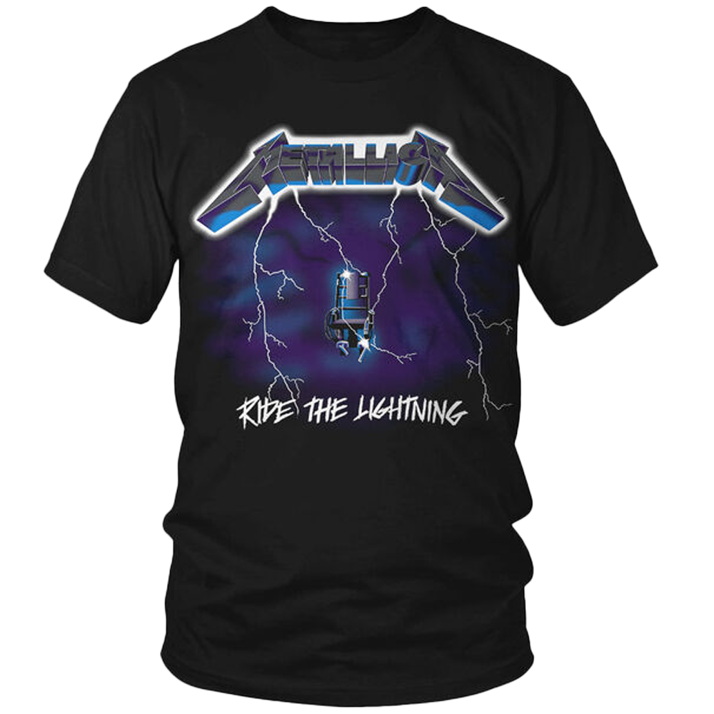 METALLICA Ride the lightning t-shirt