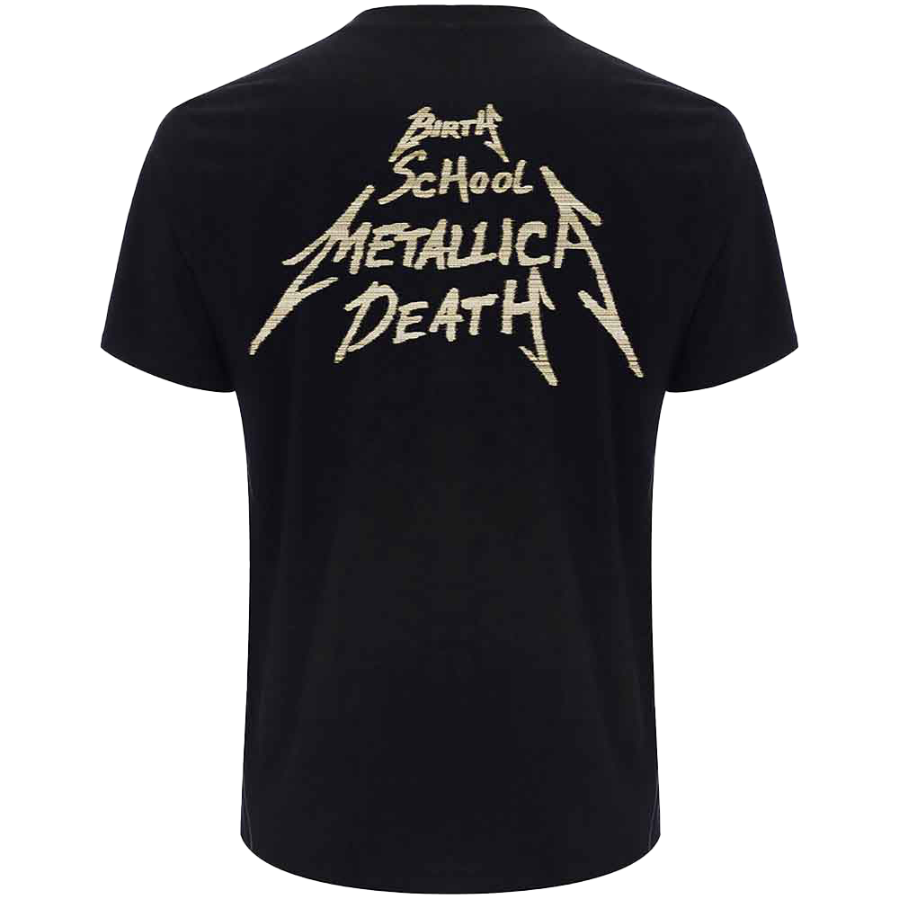 METALLICA Vintage 1992 Birth School Death Double Sided T-Shirt