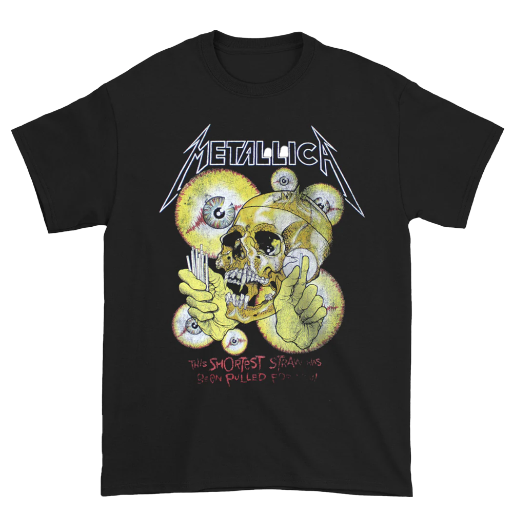 METALLICA Vintage Shortest Straw t-shirt