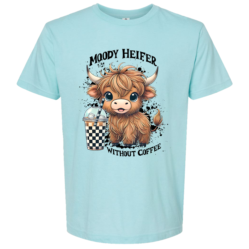 Moody Heifer Without Coffee T-Shirt