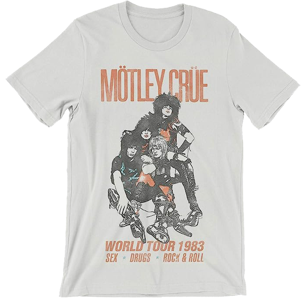 MOTLEY CRUE Vintage World Tour 1983 t-shirt