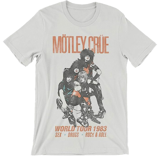 MOTLEY CRUE Vintage World Tour 1983 t-shirt